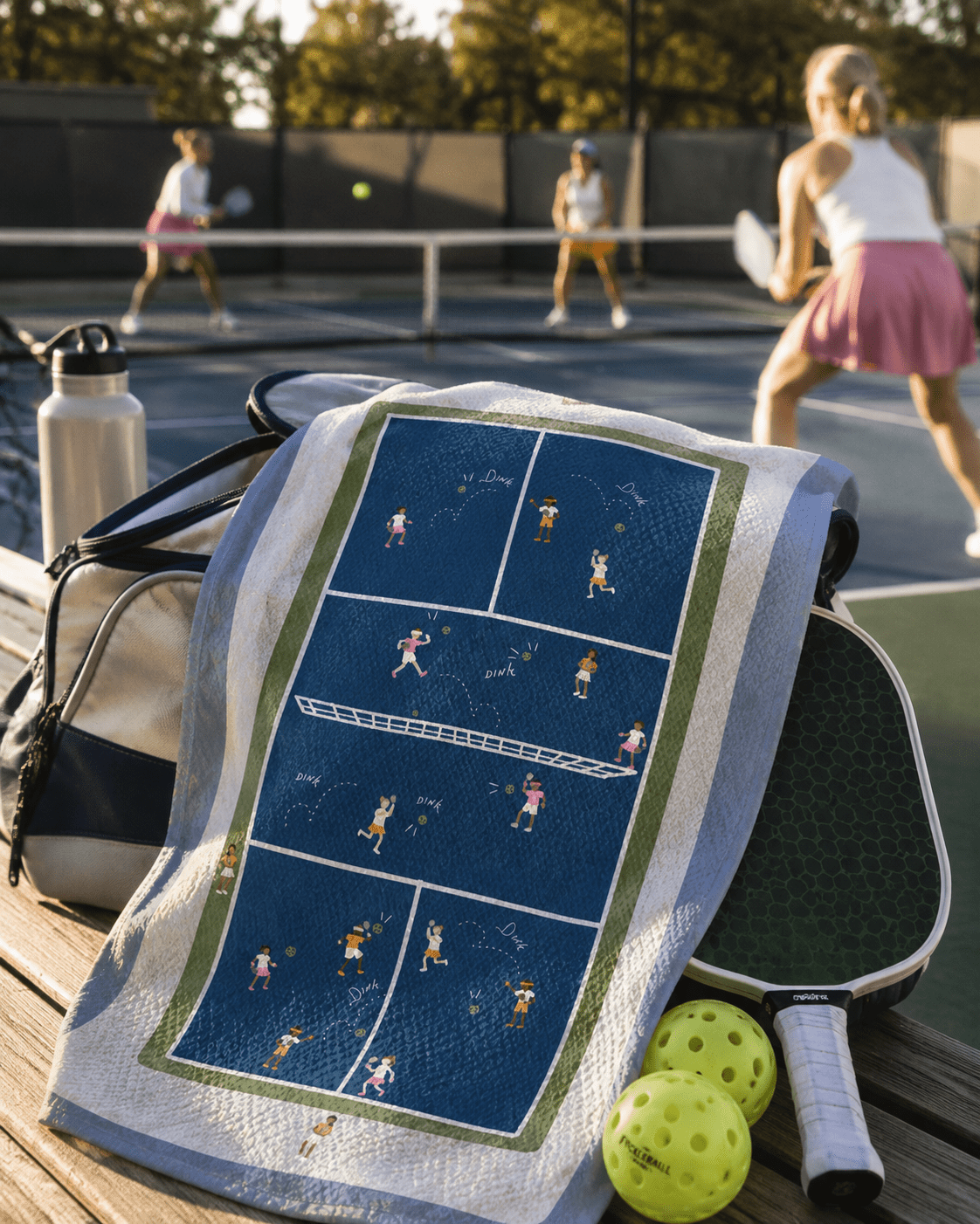 Mahjong/Pickleball - Absorb-lumen