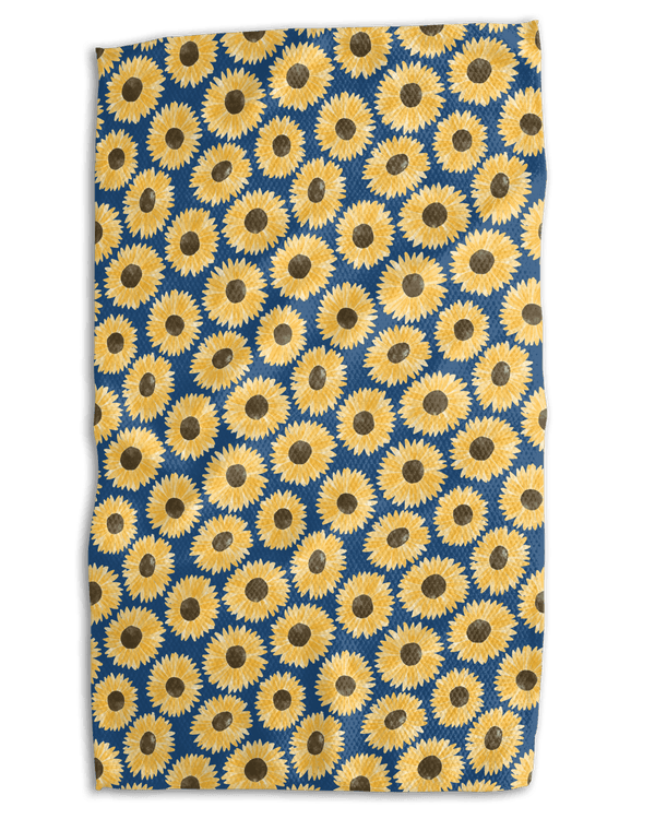 Sunflowers and Popsicles 18x30 Work - harder Double - sided Towel - Absorb - lumen