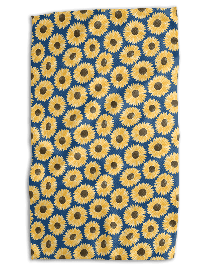 Sunflowers and Popsicles 18x30 Work - harder Double - sided Towel - Absorb - lumen