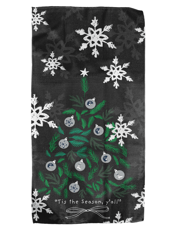 A Cowboys Tree 12x24 Bartender Double - Sided Towel - Absorb - lumen