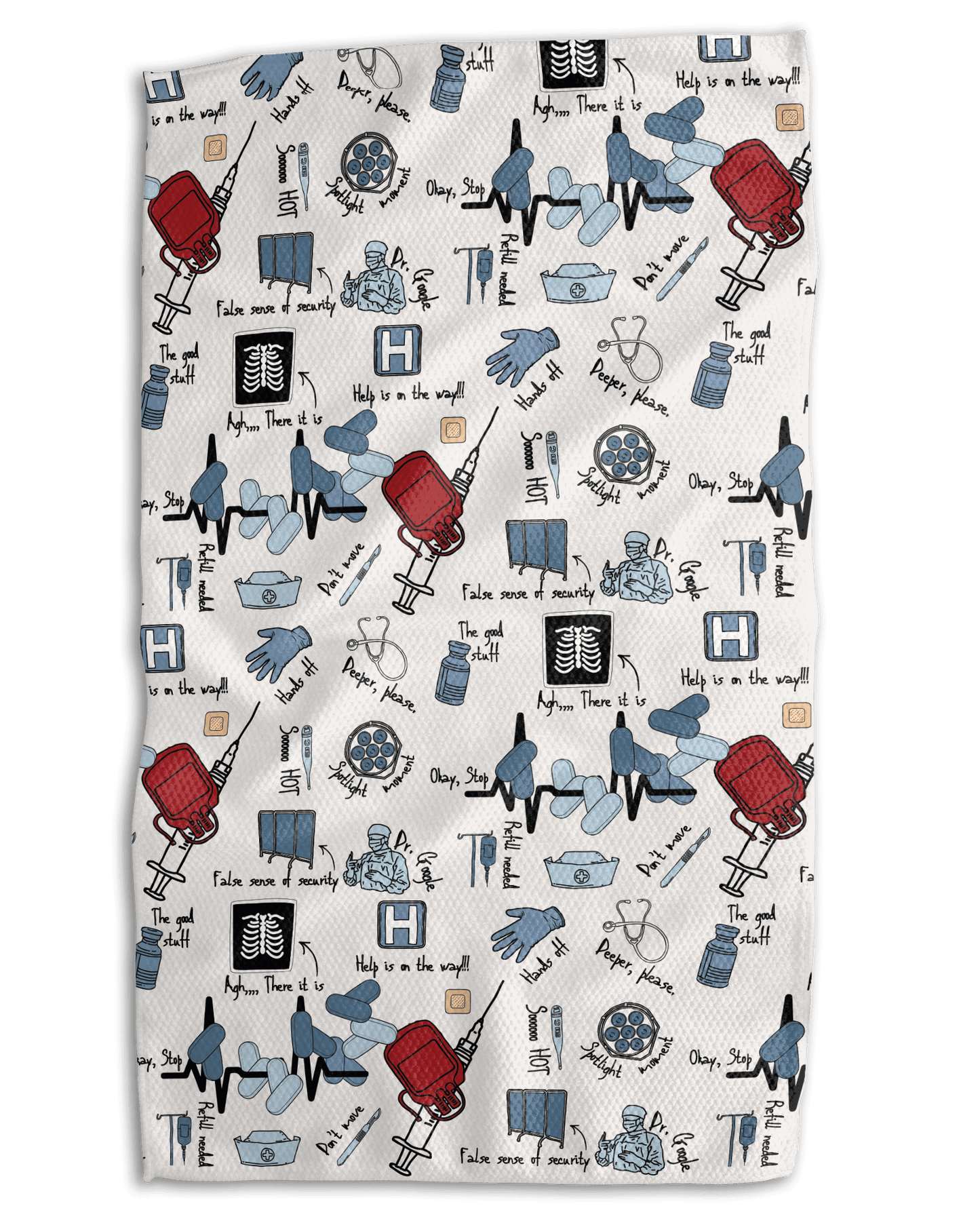 A Helping We Will Go Kitchen Towel - Absorb - lumen