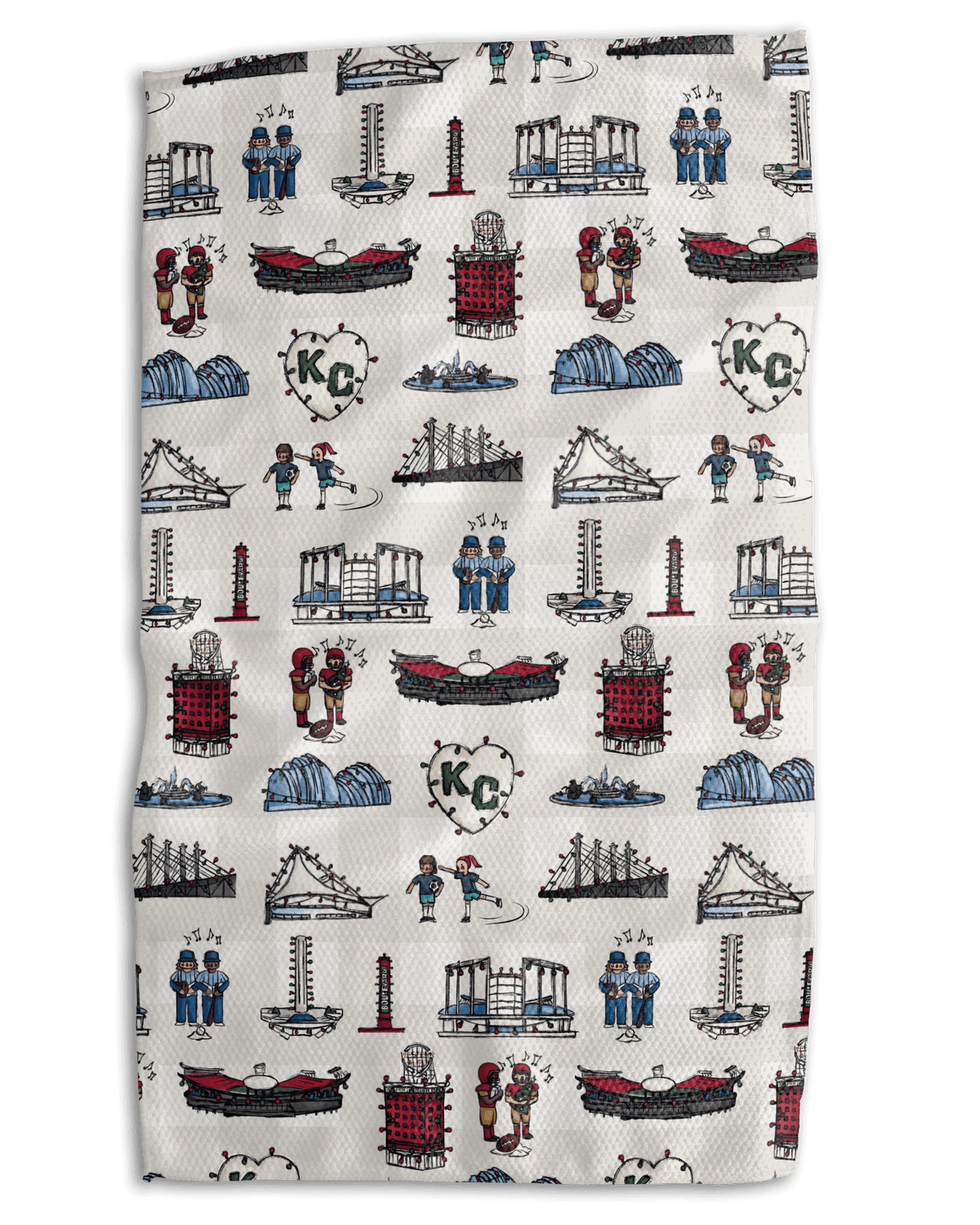 A KC Holiday Kitchen Towel - Absorb-lumen
