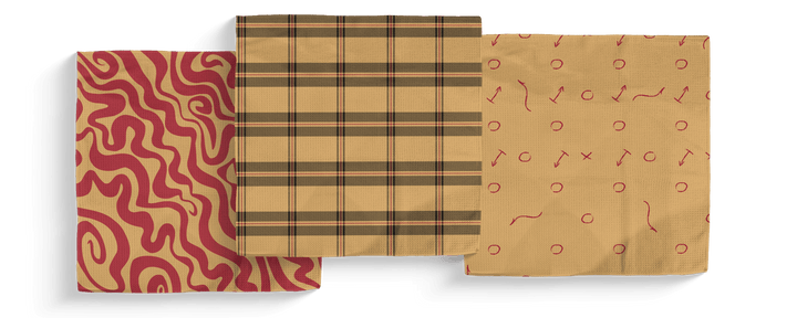 All Star Double - Sided Dish Cloth Set - Absorb - lumen