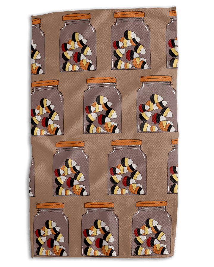 Arrowhead Candy Corn 18x30 Work - Harder Double - Sided Towel - Absorb - lumen