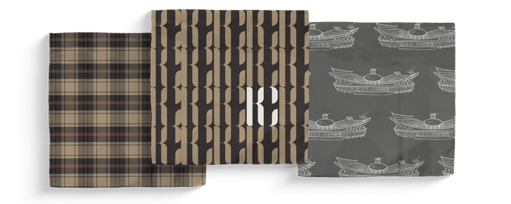 Arrows N Cups Double - Sided Dish Cloth Set - Absorb - lumen