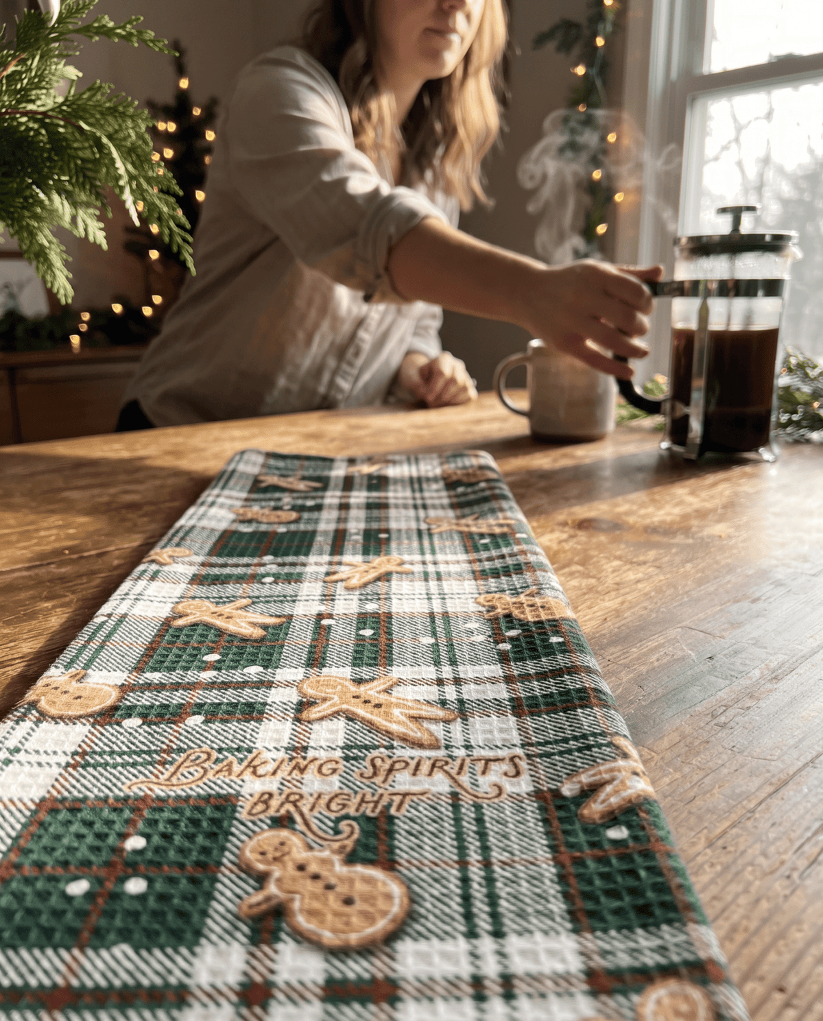 Baking Spirits Bright Kitchen Towel - Absorb-lumen