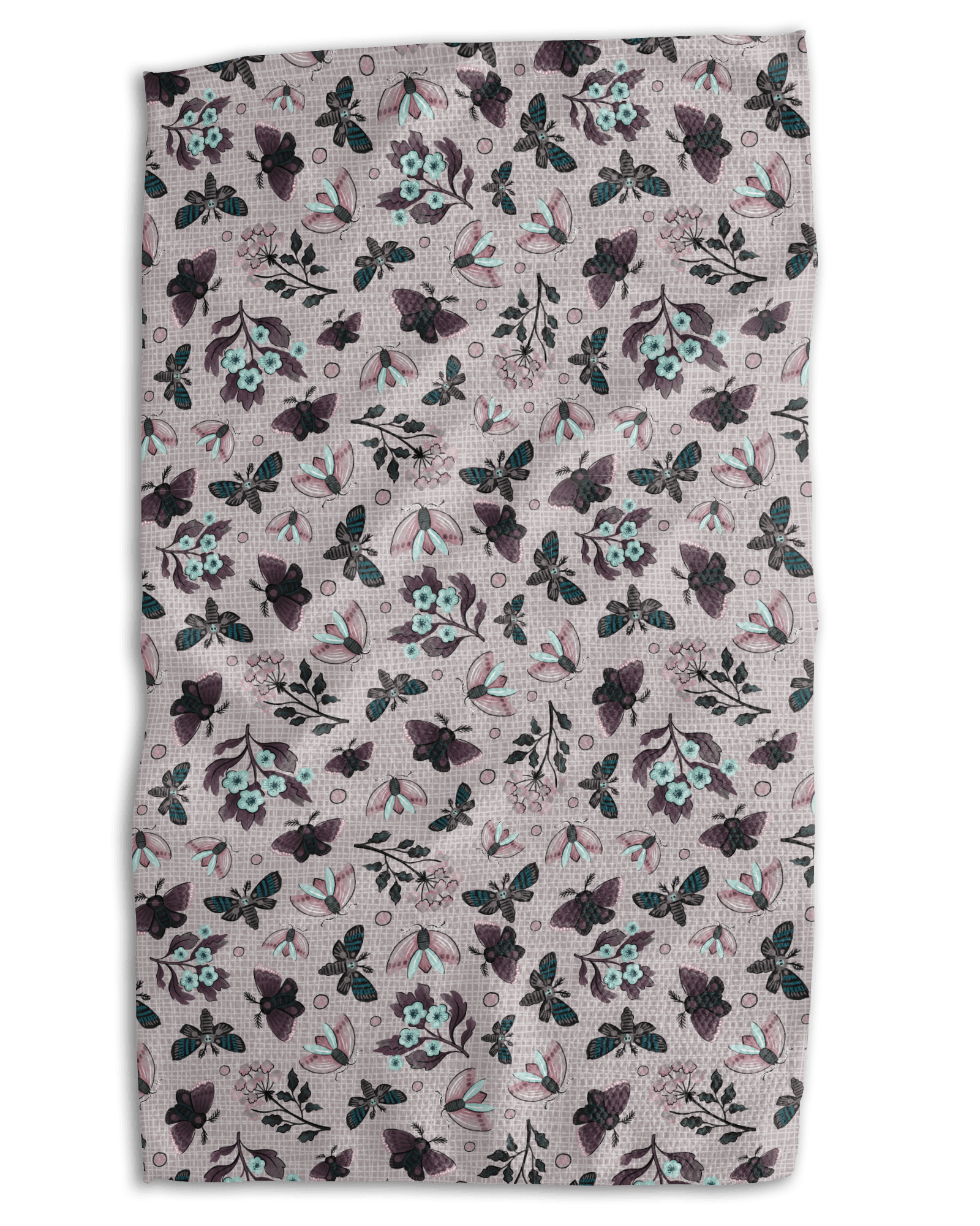 Bats & Blooms Kitchen Towel - Absorb-lumen
