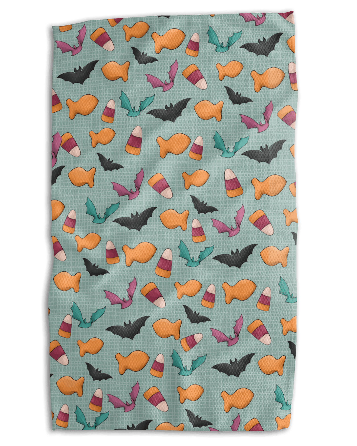 Bats & Goldfish Kitchen Towel - Absorb-lumen