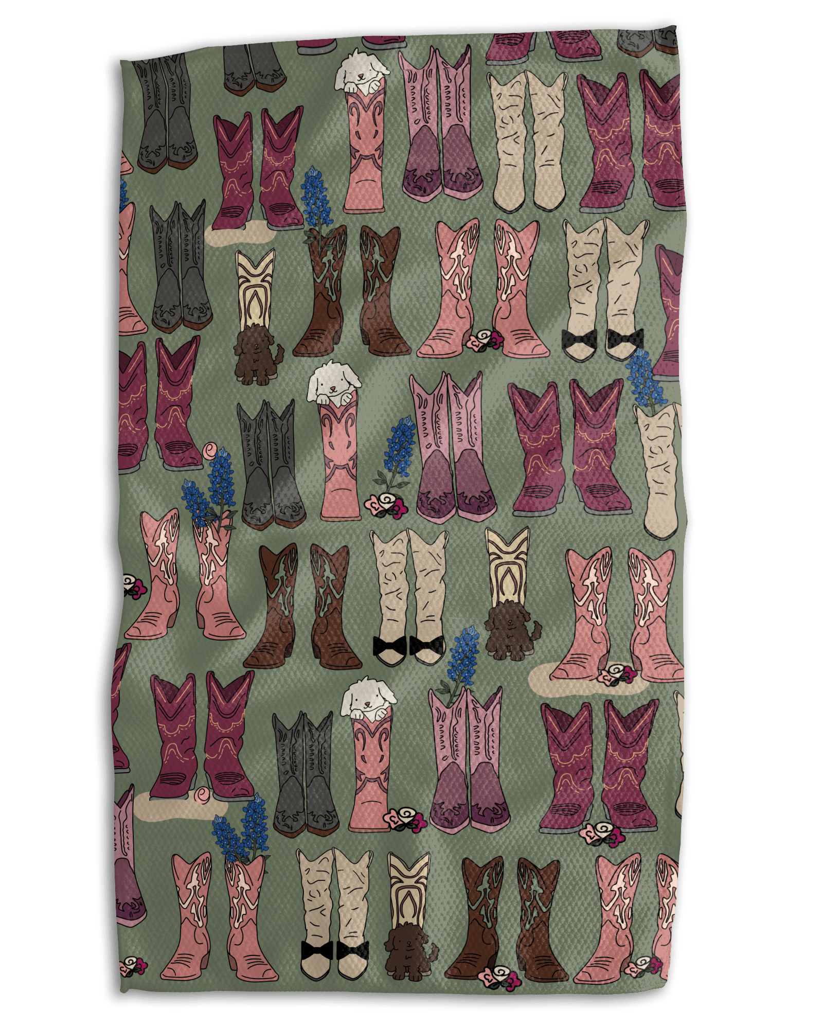 Boots n Pups Kitchen Towel - Absorb - lumen
