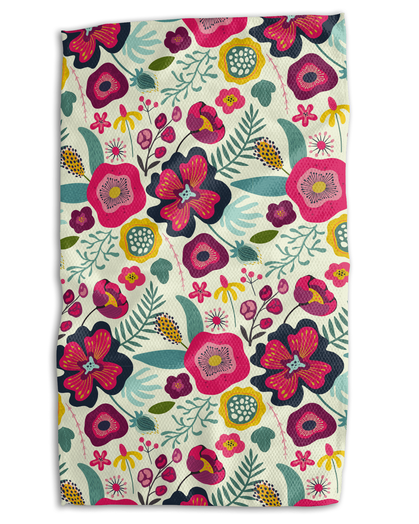 Botanical Seasons Floral Kitchen Towel - Absorb - lumen