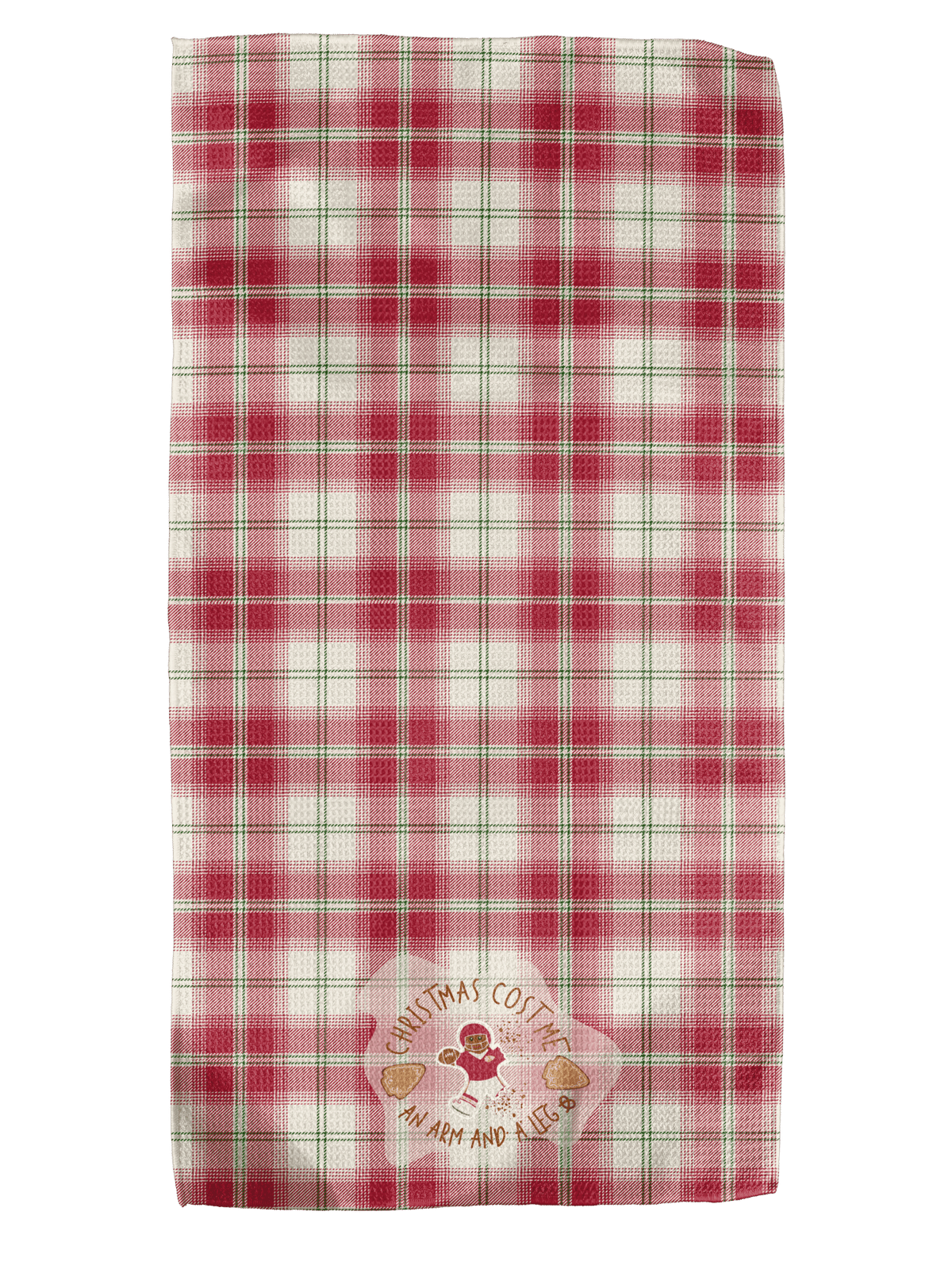 Christmas Cost Me 12x24 Bartender Double - Sided Towel - Absorb - lumen