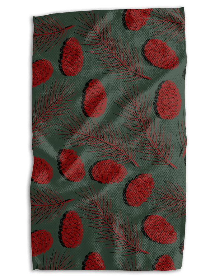 Christmas Saucy Wrangler 12x24 Bartender Double - Sided Towel - Absorb - lumen