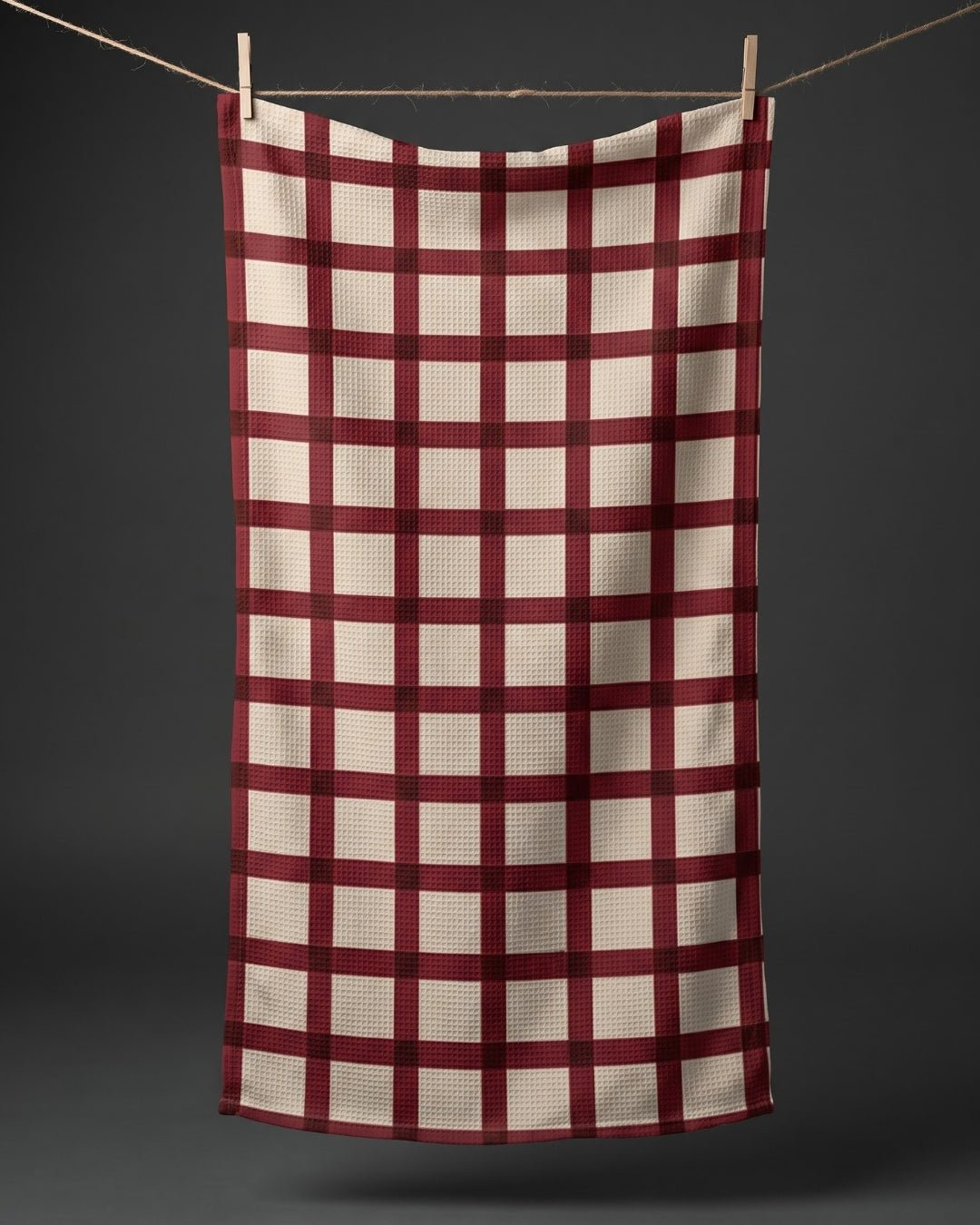 Christmas Squares Bartender Towel - Absorb-lumen