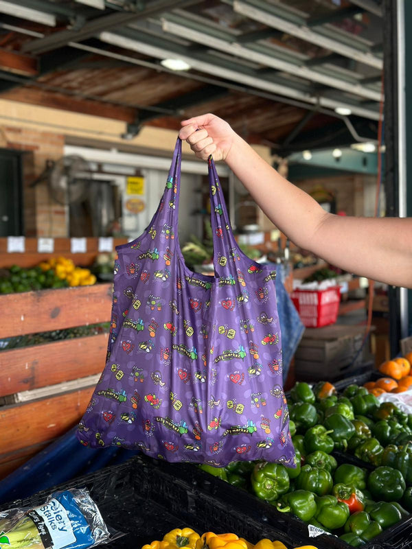 City Market Reusable Grocery Bags - Absorb - lumen