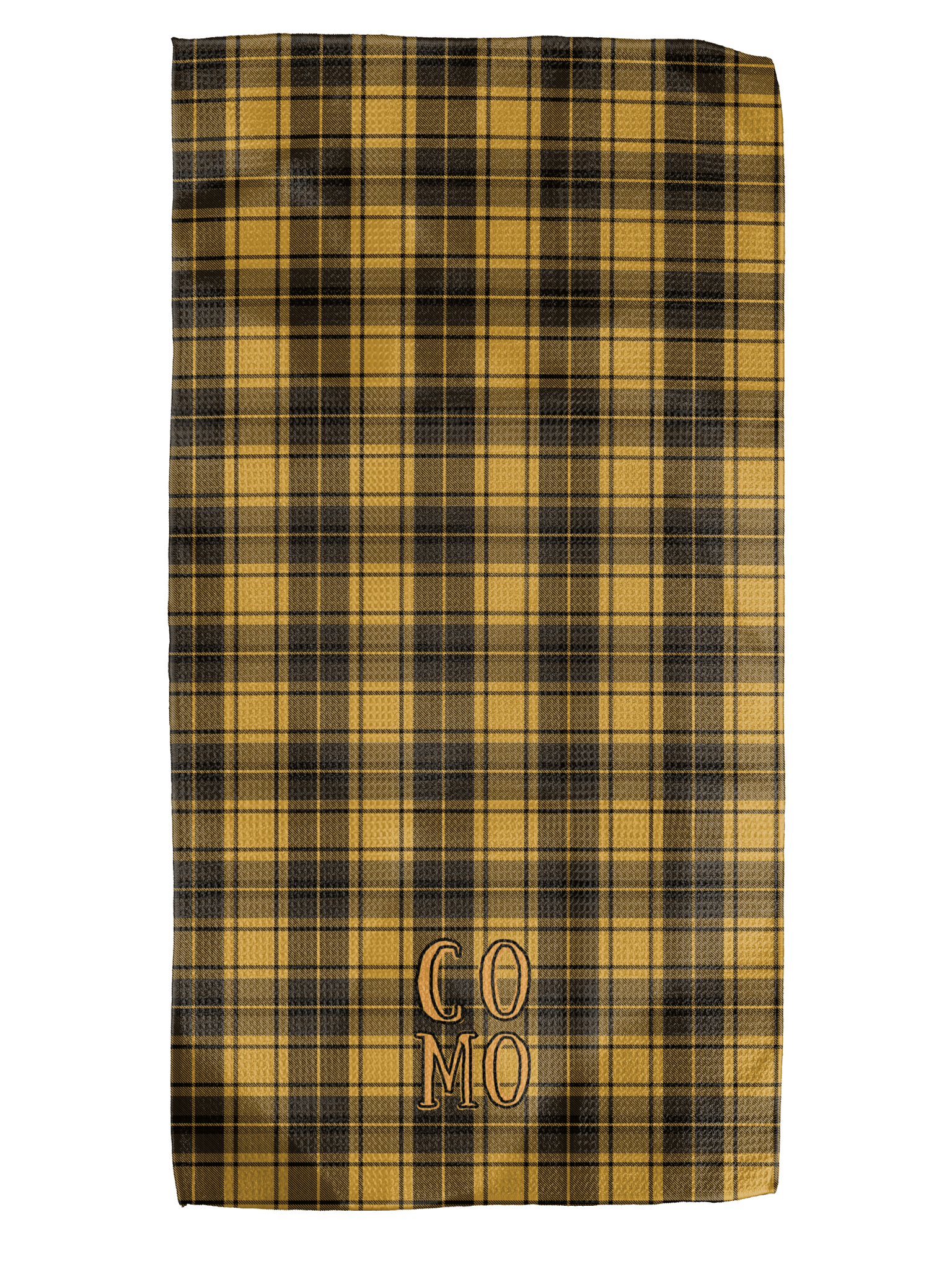 COMO Icons Plaid 12x24 Bartender Double - Sided Towel - Absorb - lumen