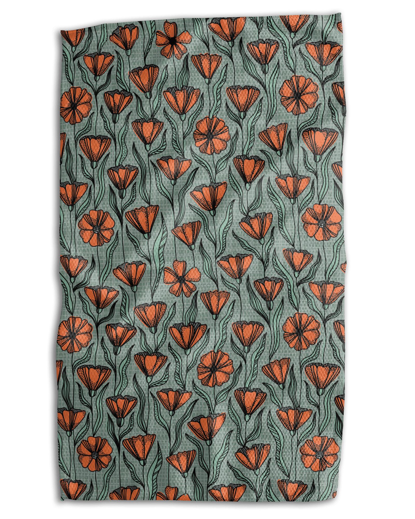 Copper Prairie Kitchen Towel - Absorb-lumen