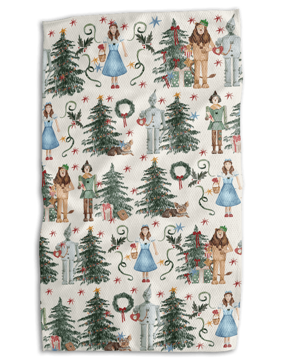 Dorthy Christmas 18x30 Work - harder Double - Sided Towel - Absorb - lumen