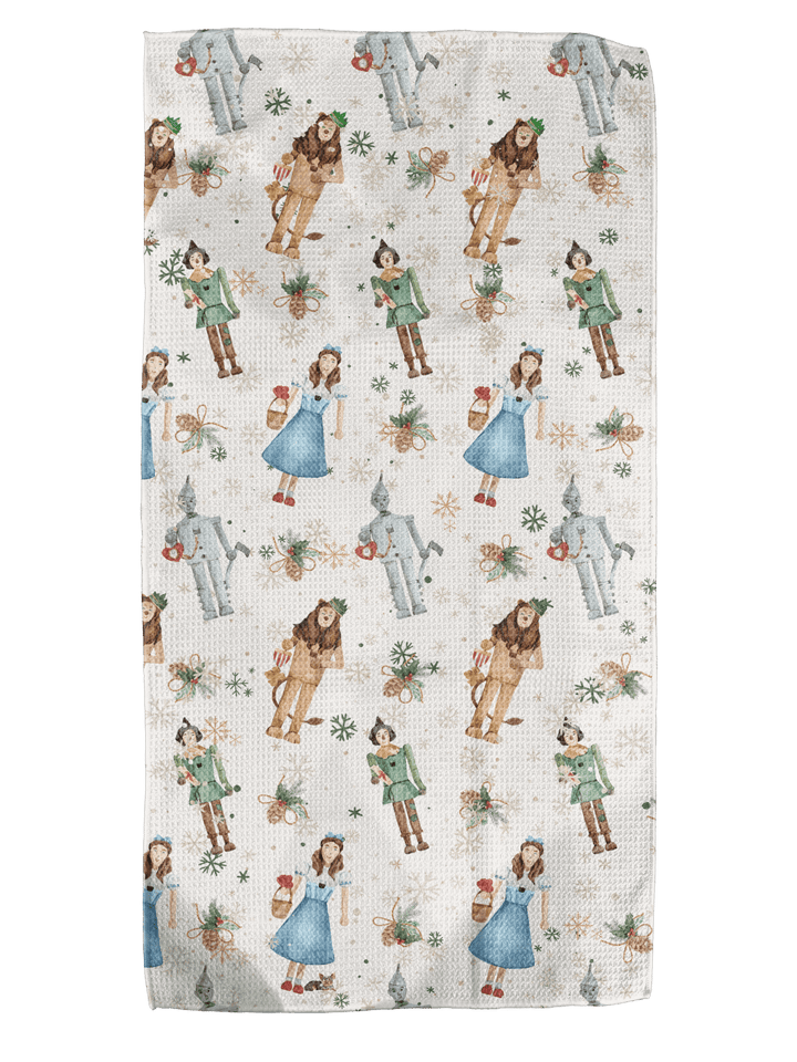 Dorthy Nutcracker 12x24 Bartender Double - Sided Towel - Absorb - lumen