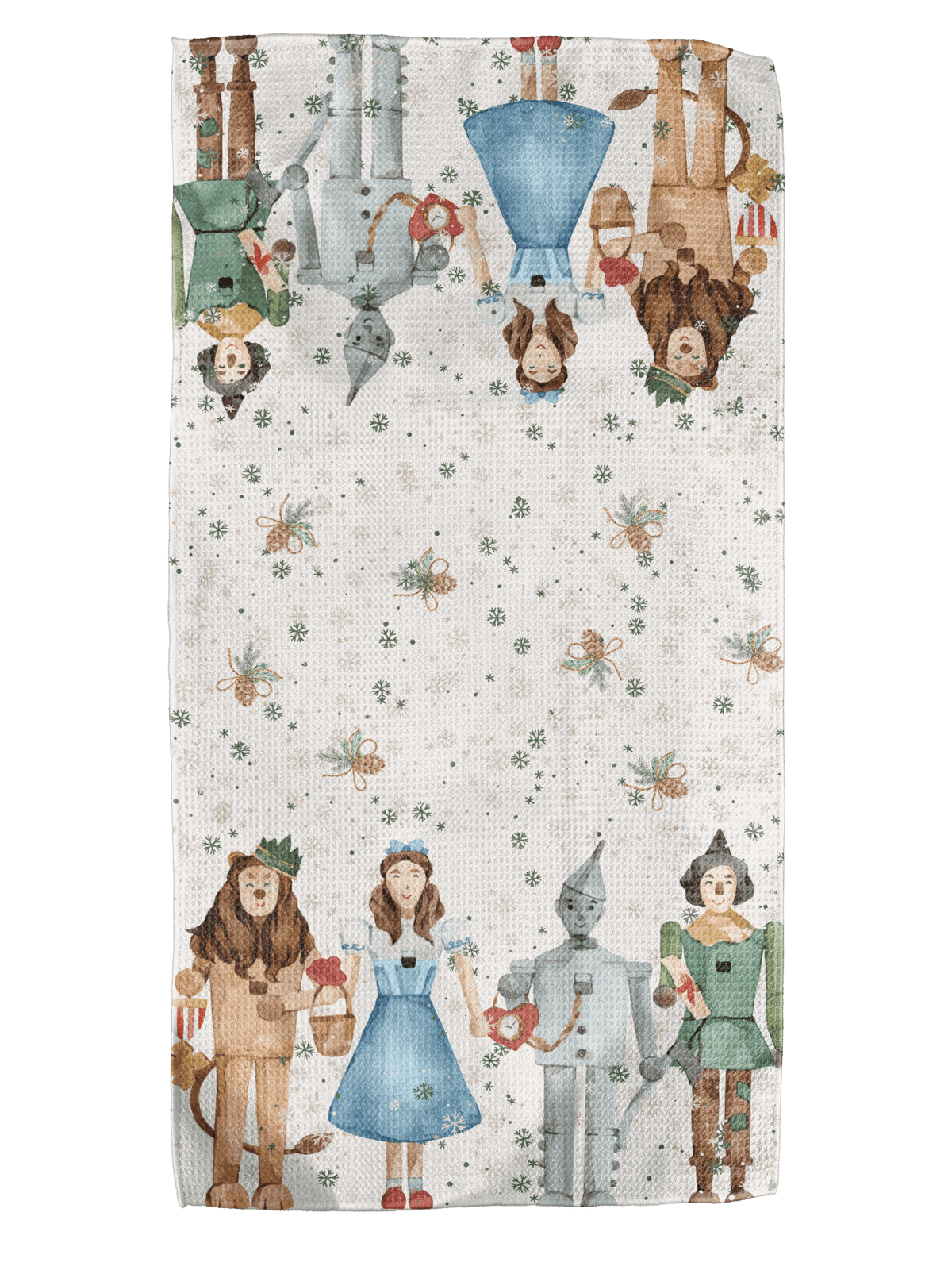 Dorthy Nutcracker 12x24 Bartender Double - Sided Towel - Absorb - lumen