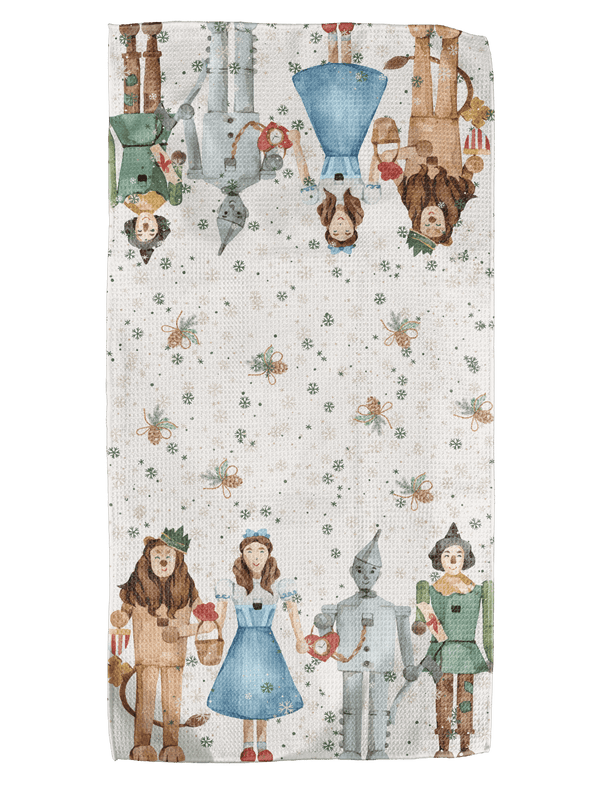 Dorthy Nutcracker 12x24 Bartender Double - Sided Towel - Absorb - lumen