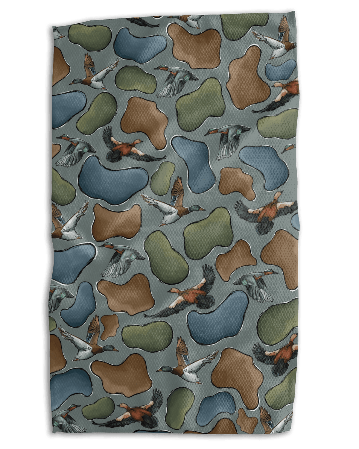Ducks in Camo Kitchen Towel - Absorb-lumen