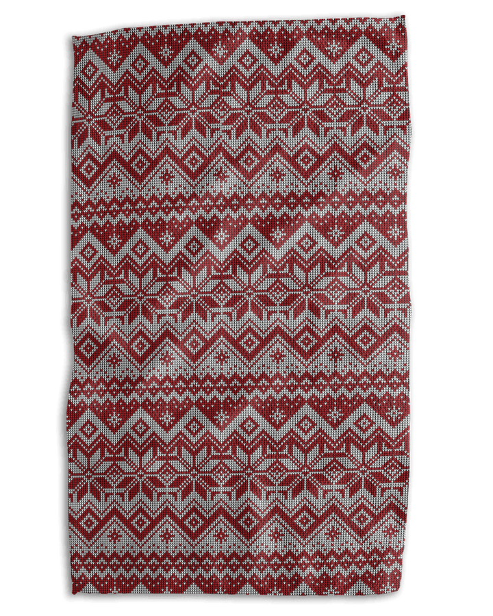 Greater KC Chistmas 18x30 Work - Harder Double - Sided Towel - Absorb - lumen