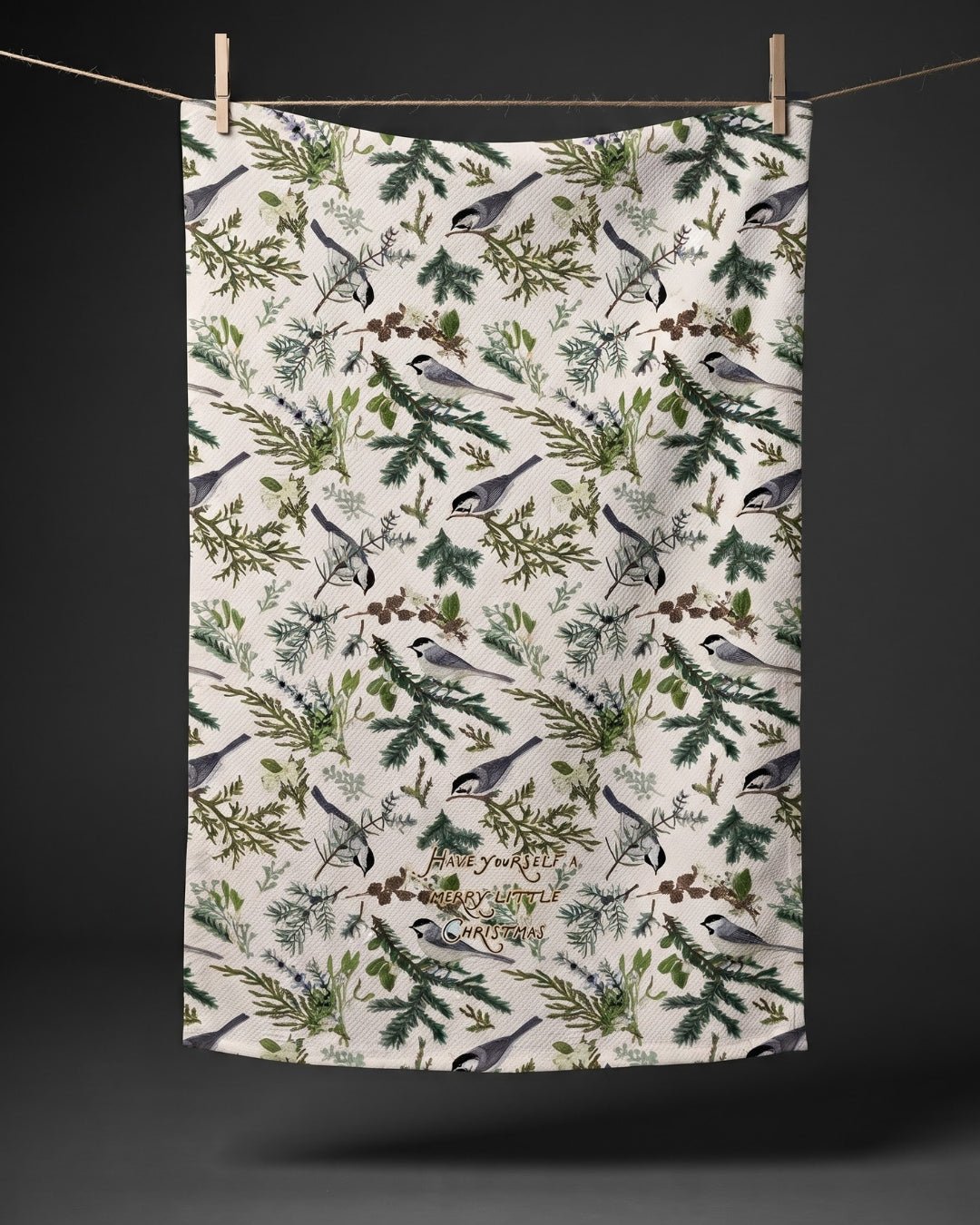 Have Yourself a Merry Christmas Kitchen Towel - Absorb-lumen