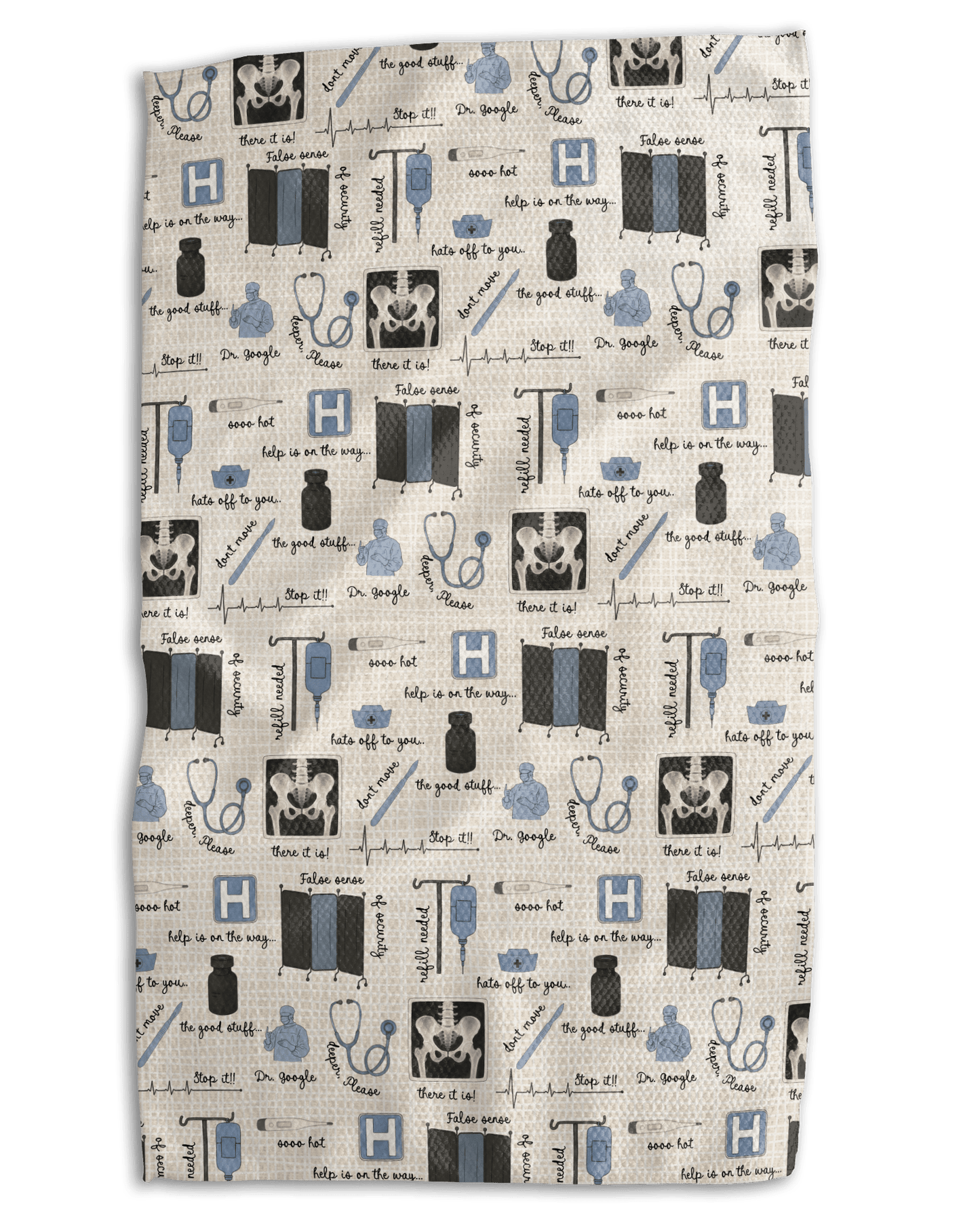 Help Is On The Way Kitchen Towel - Absorb-lumen