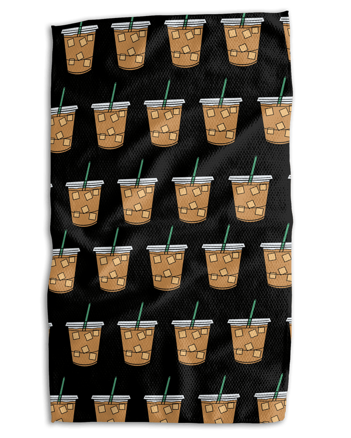 Iced Coffee Run 18x30 Work - Harder Double - Sided Towel - Absorb - lumen