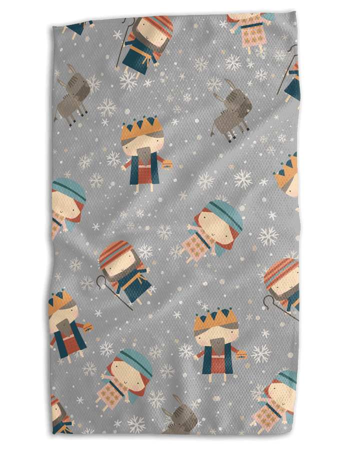 Jesus and His Crew 18x30 Work - harder Double - Sided Towel - Absorb - lumen