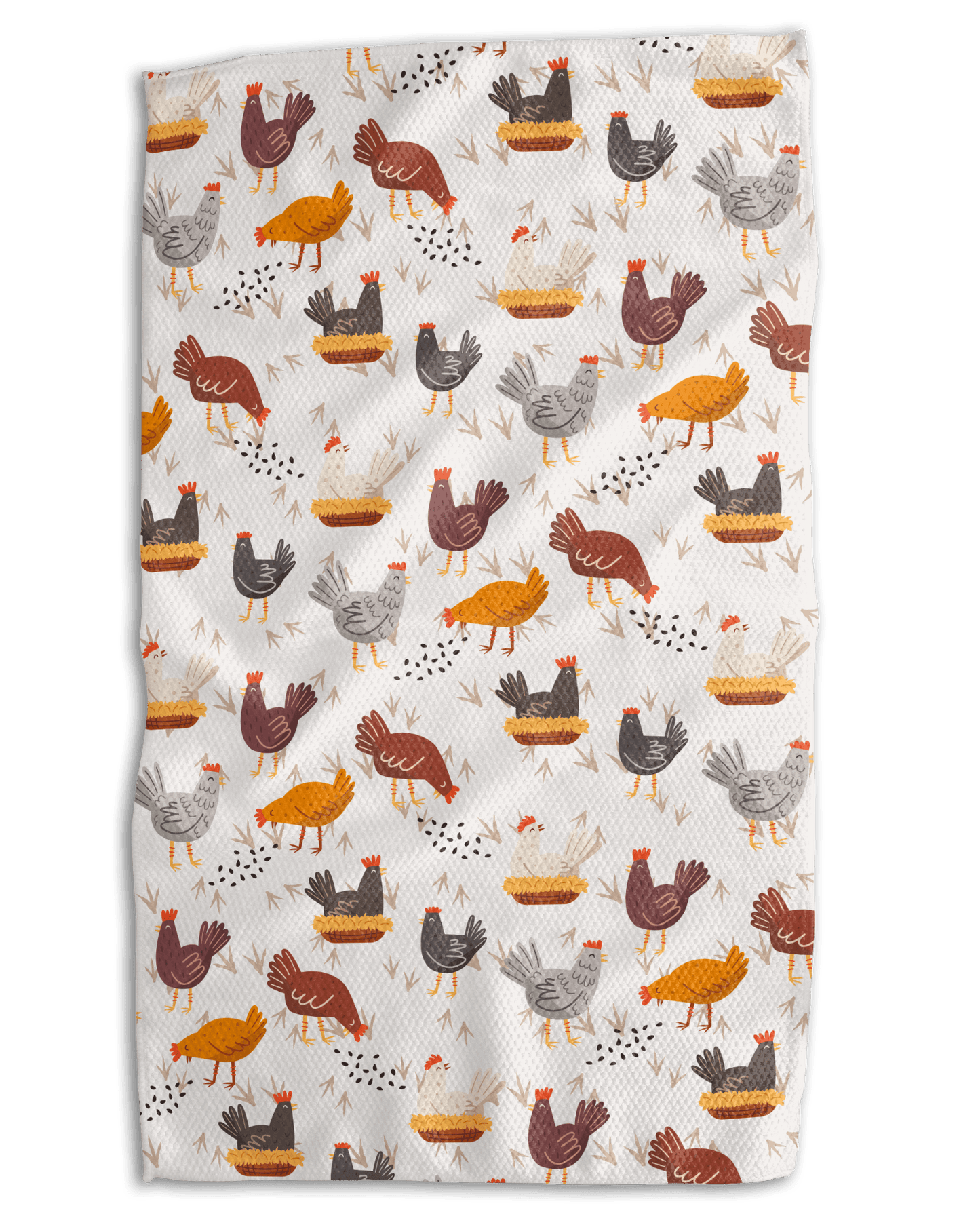 Kansas  On the Farm 18x30 Double - Sided Work - Harder Towel - Absorb - lumen