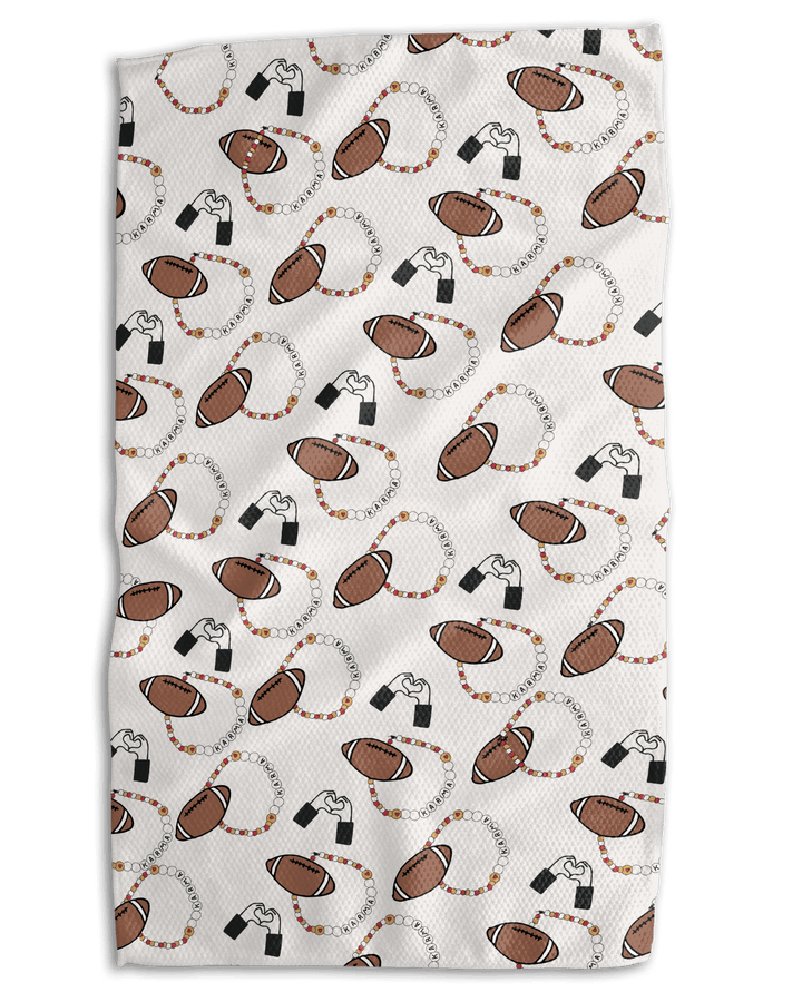 Karma Is My Boyfriend GREY 18x30 Work - harder Double - Sided Towel - Absorb - lumen