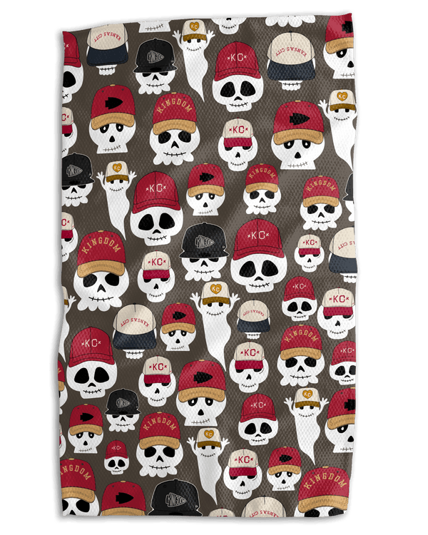 KC Ghost Hats 18x30 Work - harder Double - Sided Towel - Absorb - lumen