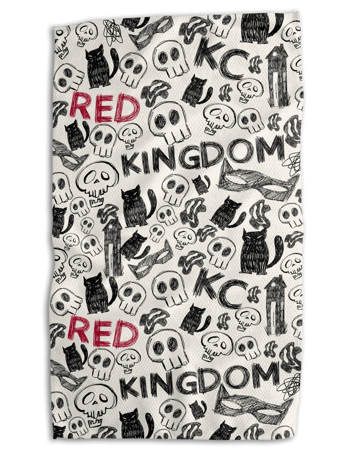 KC Ghost Hats 18x30 Work - harder Double - Sided Towel - Absorb - lumen