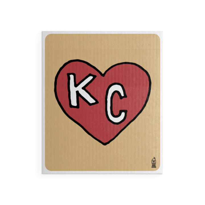 KC Large Heart Forever Paper Towel - Absorb - lumen