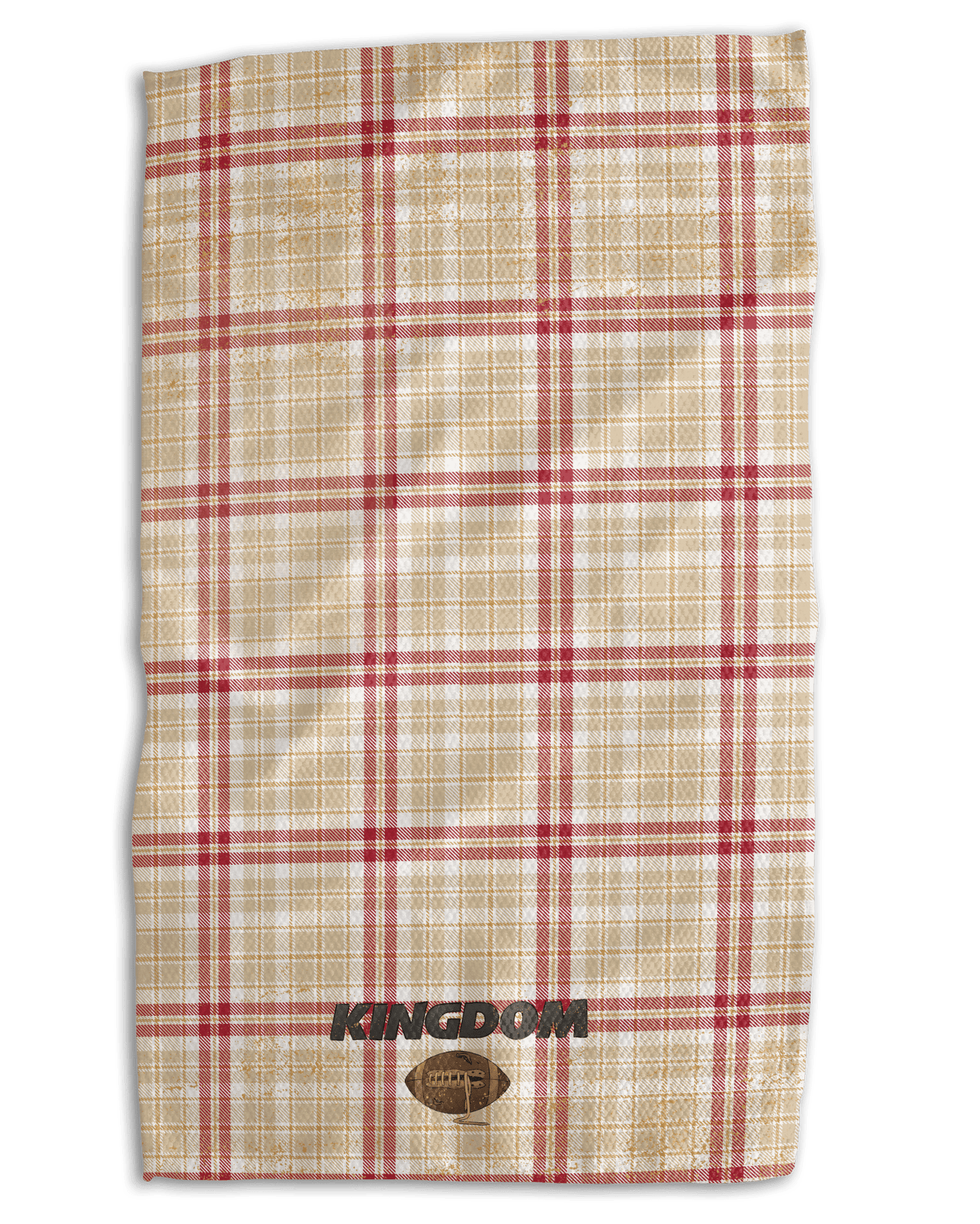 KC Neutral Plaid Kitchen Towel - Absorb-lumen