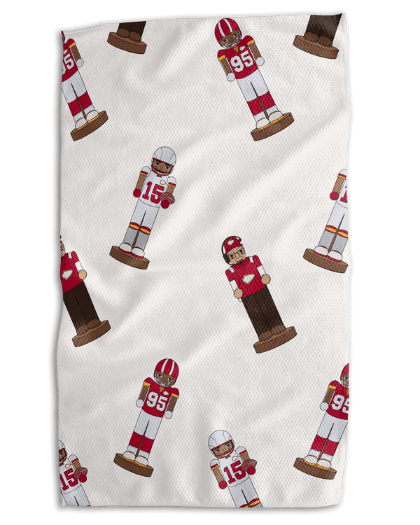 KC Nutcracker 18x30 Work - harder Double - Sided Towel - Absorb - lumen
