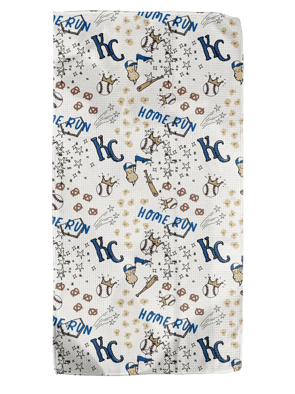 KC Peanuts & Cracker Jack 12x24 Bartender Double - Sided Towel - Absorb - lumen
