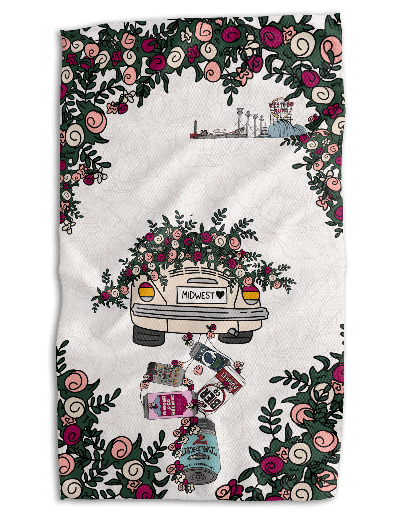 KC Wedding Kitchen Towel - Absorb - lumen