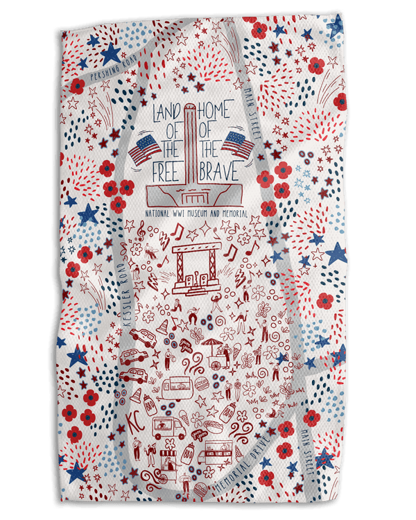KC ww1 18x30 Work - harder Double - Sided Towel - Absorb - lumen