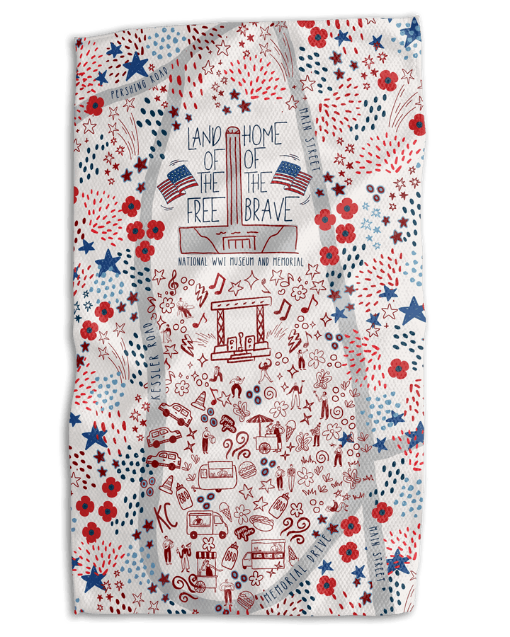 KC ww1 18x30 Work - harder Double - Sided Towel - Absorb - lumen