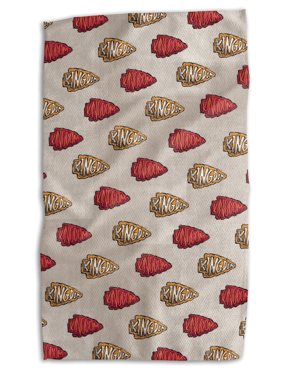 Kingdom Arrows Tan Kitchen Towel - Absorb-lumen