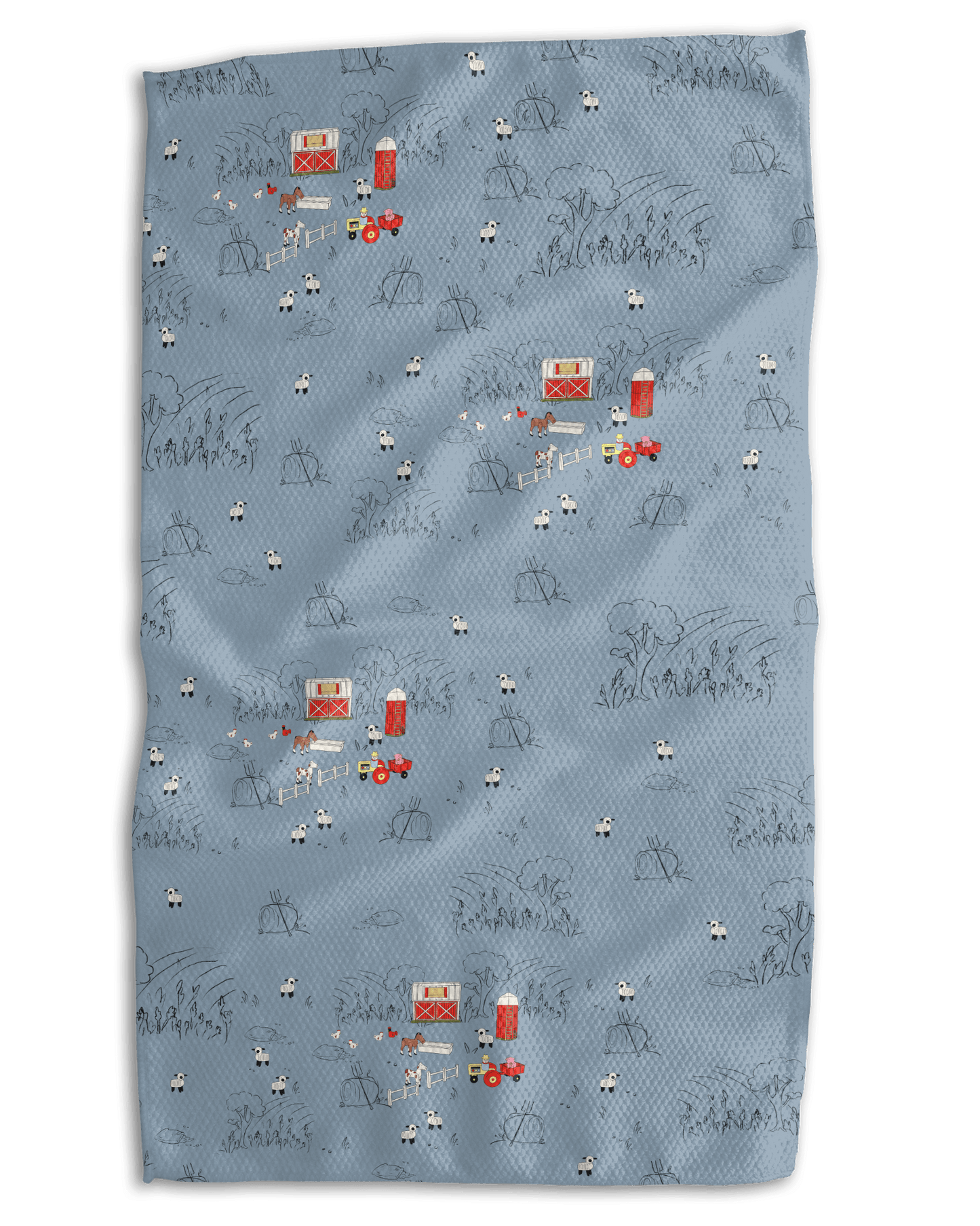 Lil' People Farm Kitchen Towel - Absorb - lumen