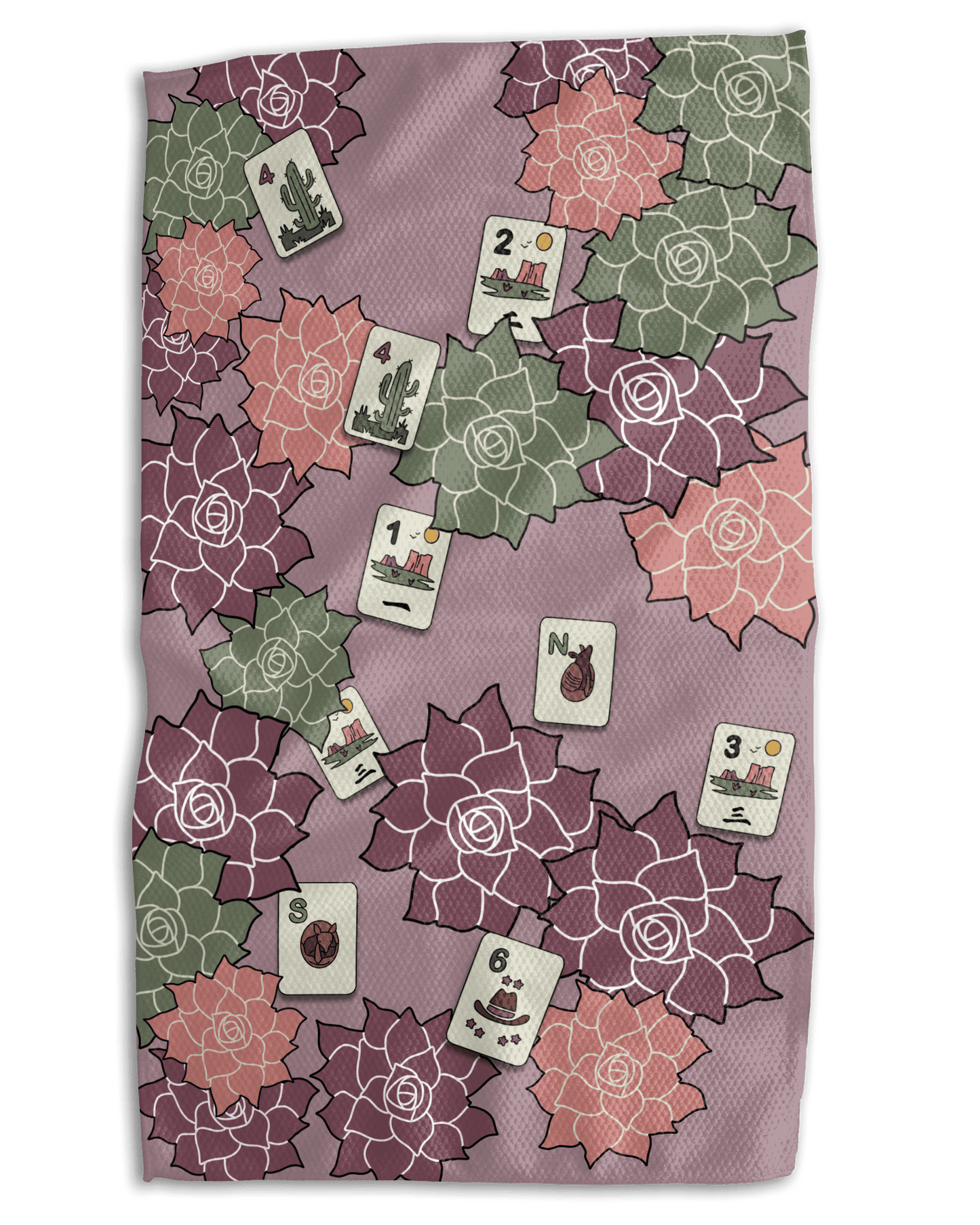 Mahjong Western Kitchen Towel - Absorb - lumen