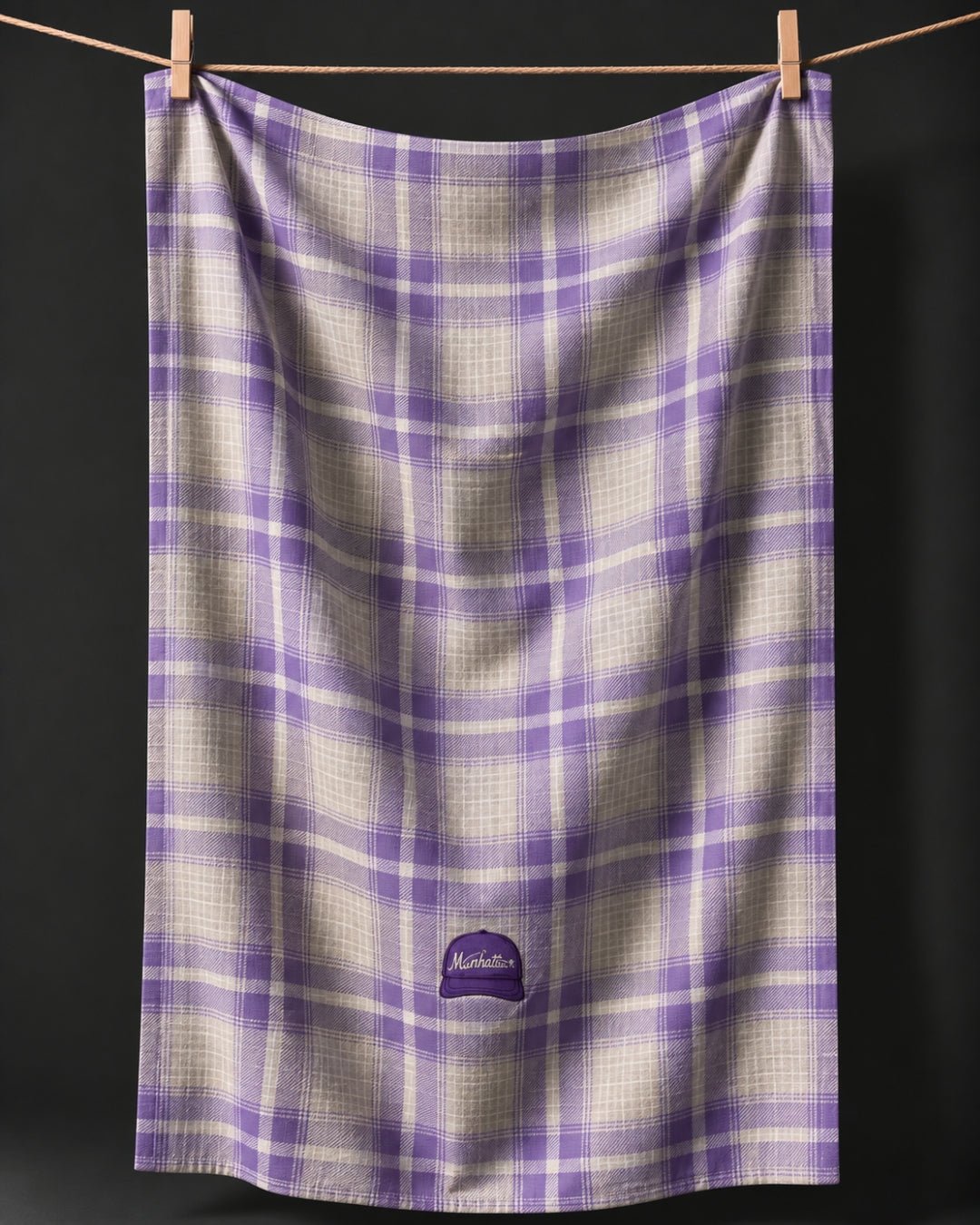 Manhattan Plaid Bartender Towel - Absorb-lumen