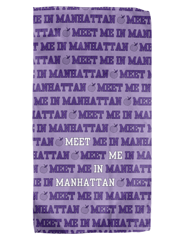 Meet Me in Manhattan 12x24 Bartender Double - Sided Towel - Absorb - lumen
