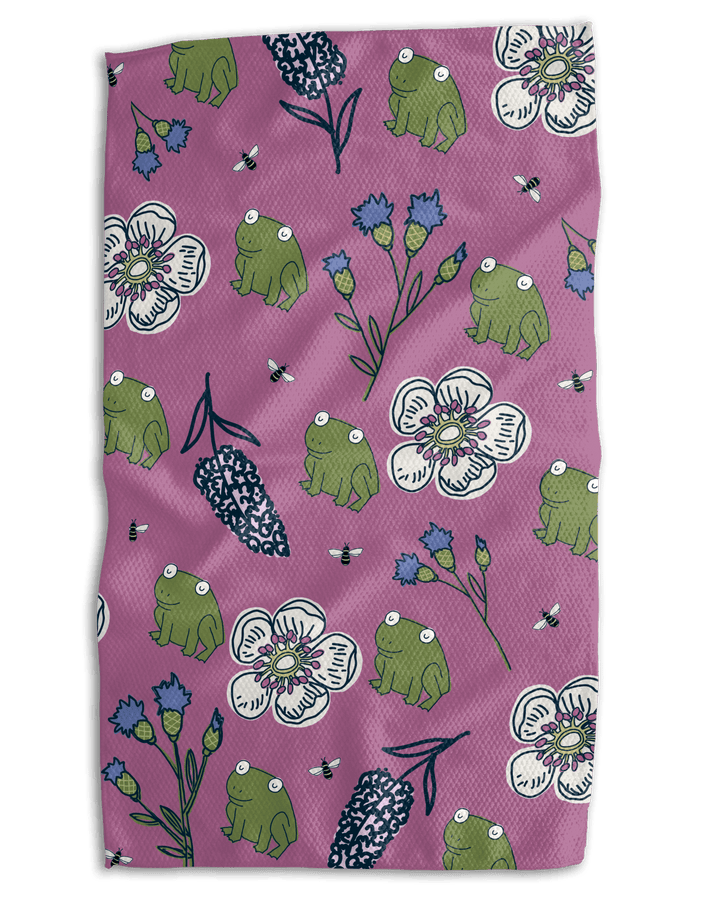 Missouri State Flowers 18x30 Work - harder Double - Sided Towel - Absorb - lumen