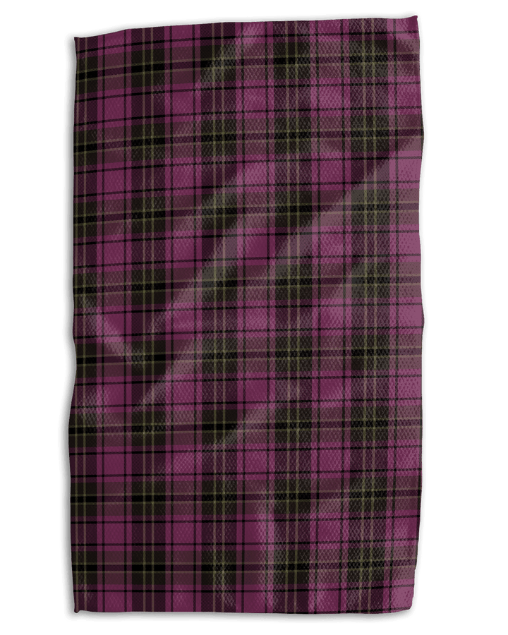 Moody Floral Purple 18x30 Work - harder Double - Sided Towel - Absorb - lumen