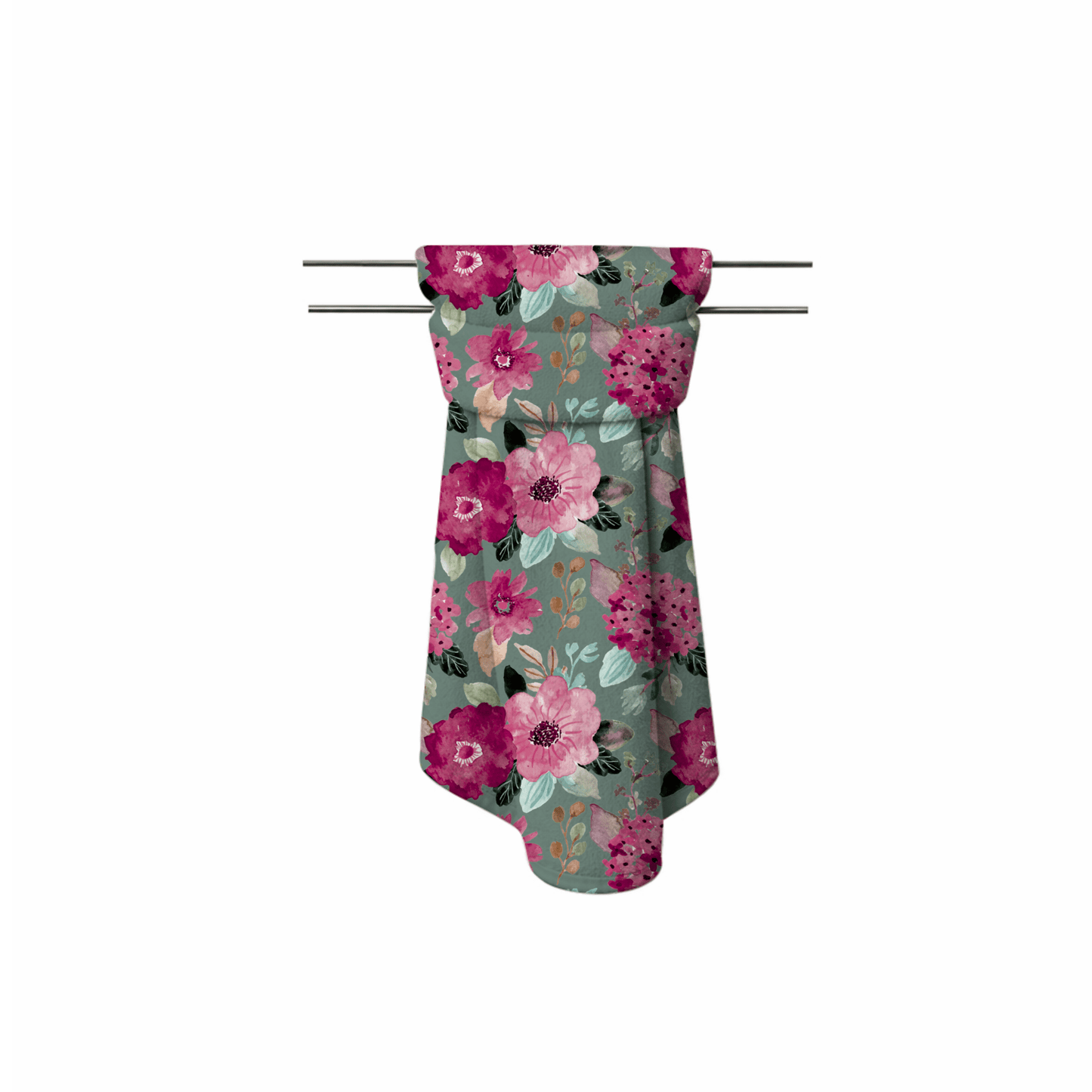Mulberry Floral Kitchen Handle - Absorb - lumen