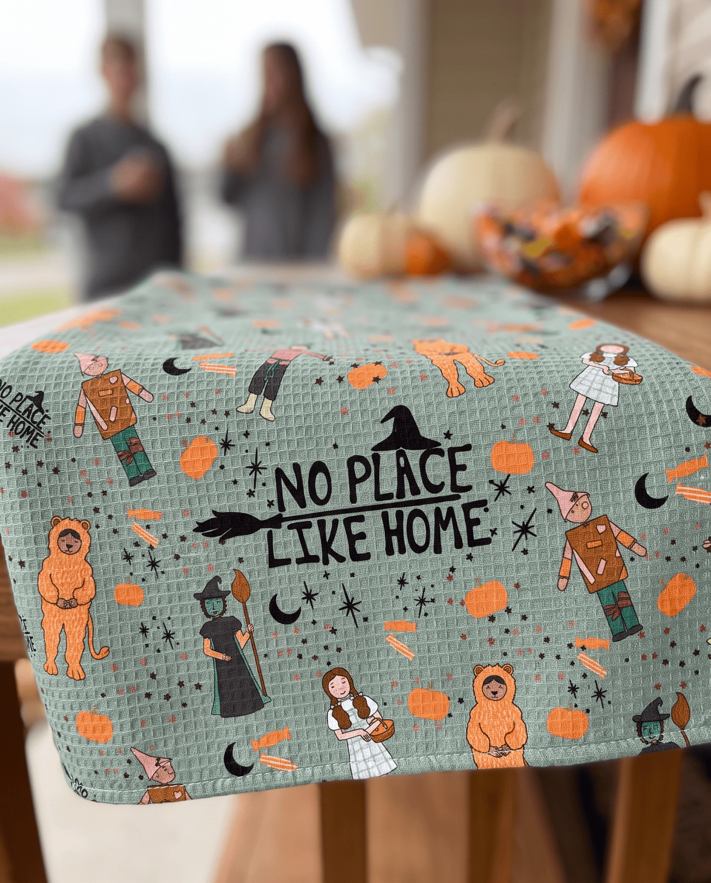 No Place Like Home Kitchen Towel - Absorb-lumen